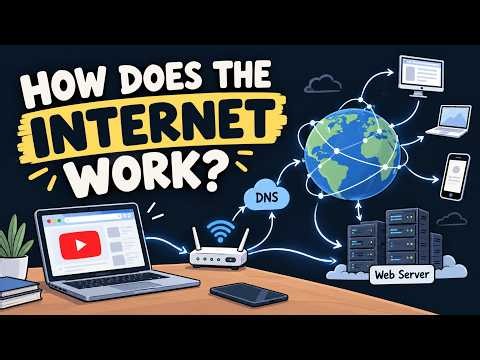 How Does the Internet Work? 🌐 Explained in 6 Minutes