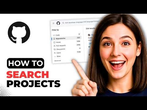 How To Search Projects In GitHub