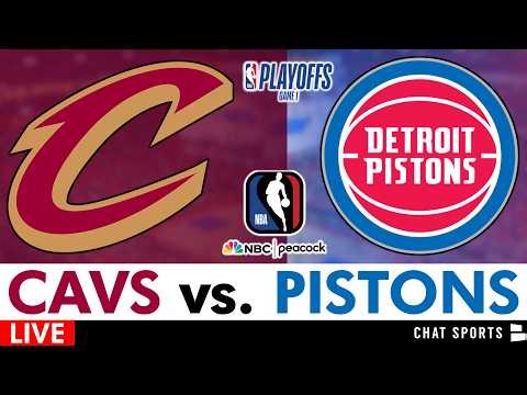 Cavaliers vs. Pistons Live Streaming Scoreboard, Play-By-Play, Highlights, Stats | NBA Playoffs