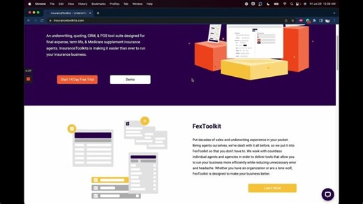 Insurance Toolkits Demo - Life Health Quoting, Underwriting, + POS Software | lnsurance Toolkits