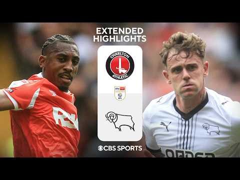 Charlton Athletic vs. Derby County: Extended Highlights | EFL Championship | CBS Sports