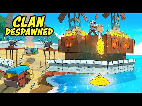When Eco Raiding Forces A Clan To Despawn in Rust!