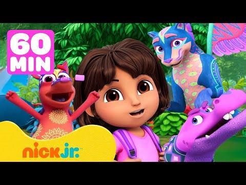Dora | Dora y sus amigos criaturas mágicas! ✨ 60 minutos | Nick Jr. en Español