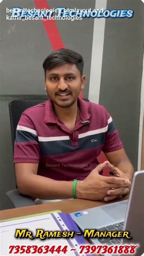 Full Stack Developer Course Bangalore | Freshers, Career Switchers & Non-IT | Besant Technologies