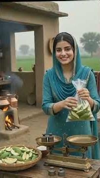 Ayesha na Barish Ke Baad Mango 🥭 Se Bana Mazedar Murabba | village life #Shorts #village