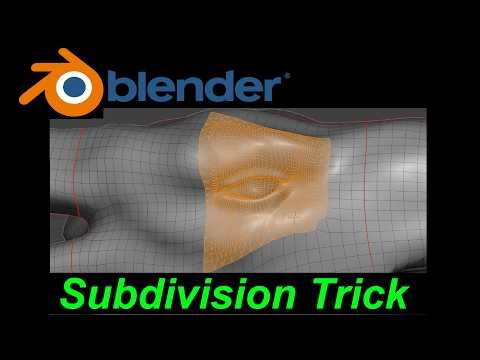 Add Extra Details in Blender | Quick Subdivision Strategy