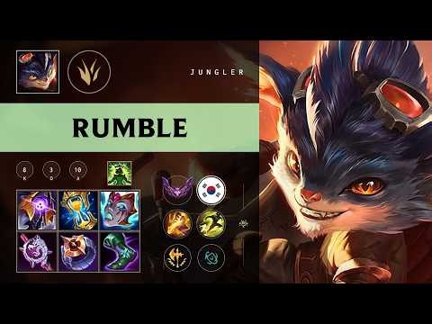 Rumble Jungle vs Hecarim - KR Master Patch 26.10