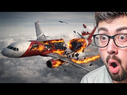 ATERRIZAJES DE EMERGENCIA Y ACCIDENTES DE AVIONES 😱 | Besiege Español