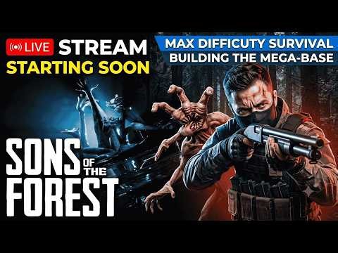 🔴 LIVE | SONS OF THE FOREST | Survive Or Become Dinner😂💀