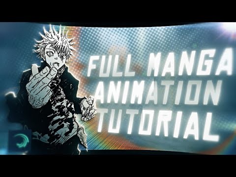 How to Make Basic Manga Animation on Alight motion - AMV Tutorial