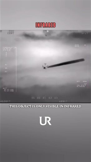 UFO only visible in Infrared! — Military Footage of Cigar Shaped Craft Unloading Orb!