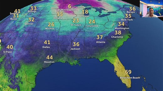 LIVE: Cris Martinez, Chief Meteorologist WPBF is breaking down another shot of cold air to move in to deliver a cold New Year! | WPBF 25 News