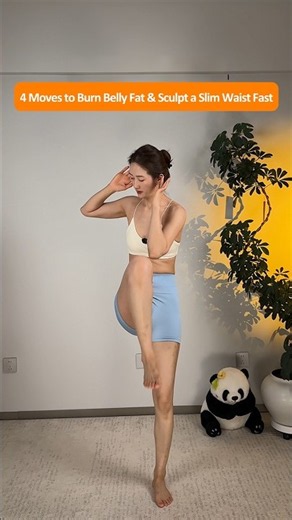 4 Fat Burning Moves to Eliminate Belly Fat and Love Handles, Sculpt a Slim Waist and Strong Abs