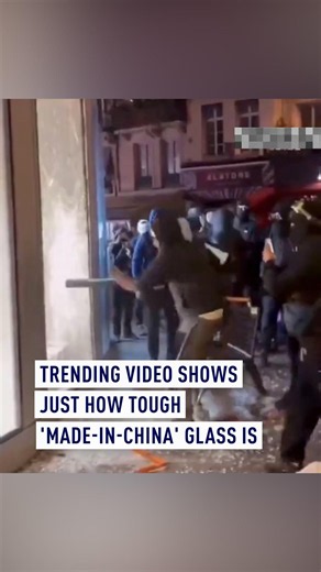 Trending video shows just how tough 'Made-in-China' glass is
