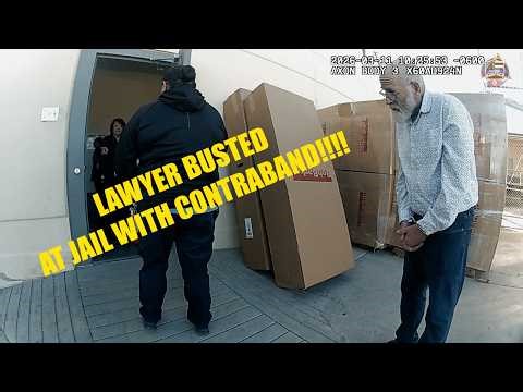 Lawyer Busted at Jail with Contraband