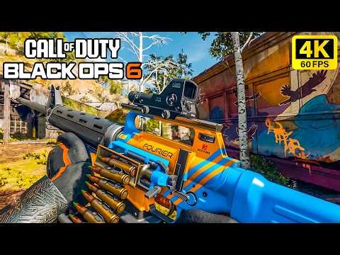 Black Ops 6 Multiplayer Gameplay XMG Weapon Team Deathmatch Mode No Commentary 4K