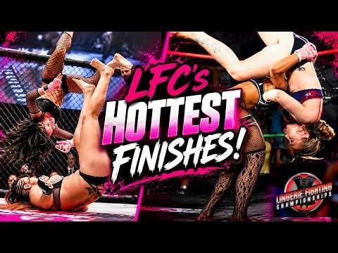 FINISH HER! | LFC's HOTTEST Fight Finishes | Lingerie Fighting Championships