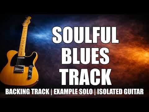 Soulful Blues Backing Track – Slow 12/8 | Smooth, Smoky Jam for Lead Guitar