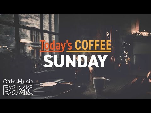 SUNDAY COFFEE: 4K Peaceful Cozy Cafe Jazz ☕ Gentle Smooth Jazz for Relaxing, Reading & Unwind