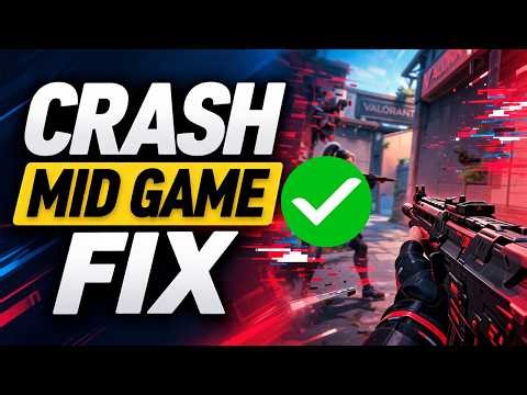 How To Fix Valorant Keeps Crashing Mid Game (2026) | 100% Working Fix