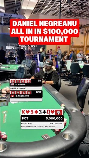 Daniel Negreanu’s Biggest Pot of the Summer!