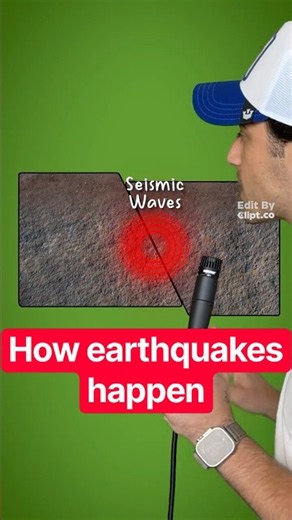 How earthquakes happen..
