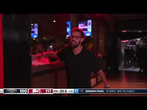 Trae Young Leaves the Bench After Being Traded to the Wizards Mid-Game