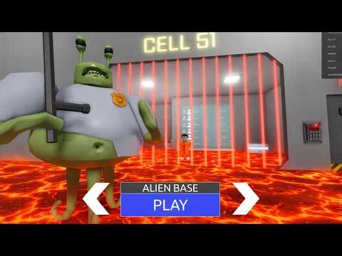 ESCAPE HARD MODE ALIEN BARRY BASE - All Items Unlocked for Final Boss