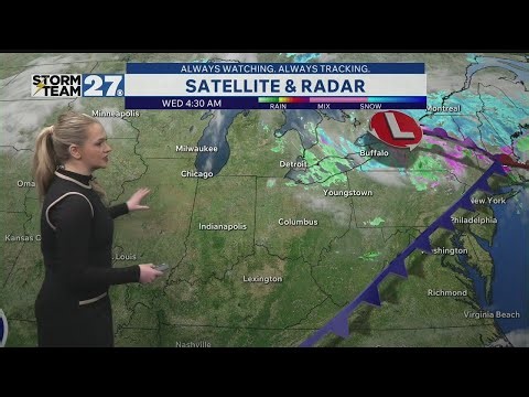 Dry pattern before rain returns Friday