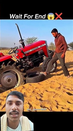Massey Ferguson Tractor Fas Gaya to kisan bhai ne deshi Jugad se nikala bahar #tractorvideo​#short