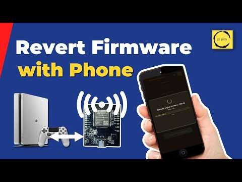Revert PS4 Firmware Using Only a Smartphone! (Full Installation Guide)