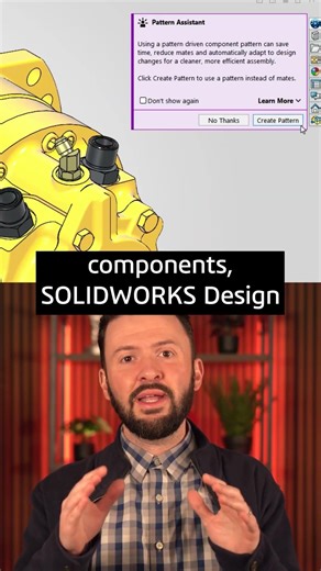 🔩 Hardware Mates Just Got EASIER! #solidworks #design #cad