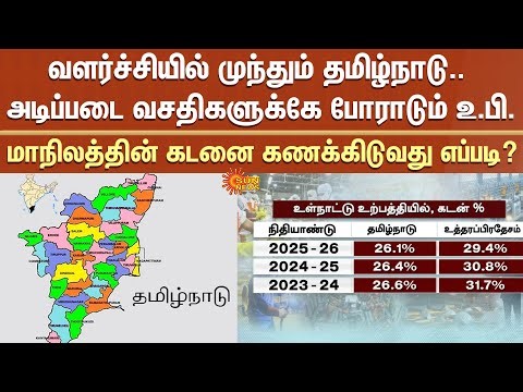 Tamil Nadu is Leading in Development | Uttar Pradesh Struggles | Basic Amenities | States |Calculate