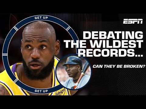 LeBron James vs. Tom Brady vs. Barry Bonds: Whose record could be BROKEN? | Get Up YouTube Exclusive