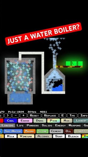 "can't make a FUSION REACTOR" (Sandboxels) #games #science