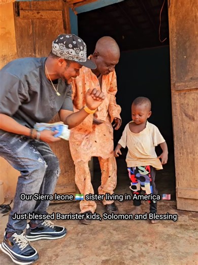 Sierra Leone Sister Celebrates Barrister Kids in America