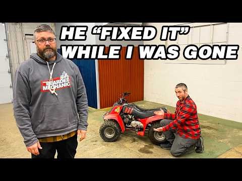 I Answer YOUR Questions while Dan Tries to Fix a 4 Wheeler