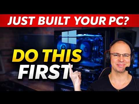 Just Built Your PC? Do THIS First (2026 Setup Guide)