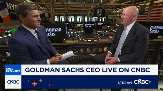 Watch CNBC's full interview with Goldman Sachs CEO David Solomon