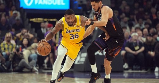 Dillon Brooks scores 25, Suns dominate Luka-less Lakers for a 132-108 victory