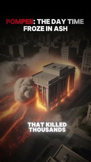 Pompeii didn’t fall in a day — it froze in a moment. 🌋⏳ #shorts #history #historyshorts #ancient