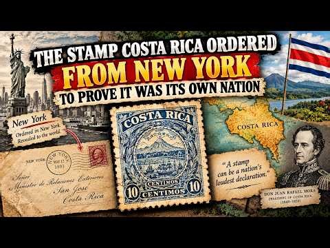 Costa Rica's First Stamp Had 5 Stars for a Country That No Longer Existed