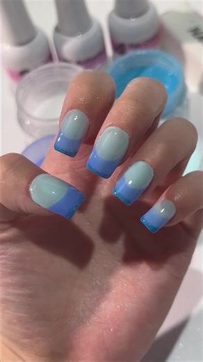 Stunning 3 Color French Tip Nail Design Tutorial