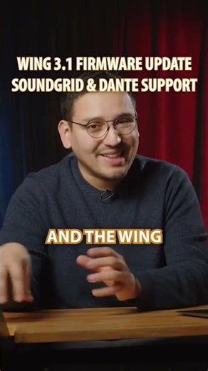 WING 3.1 Firmware Update: SoundGrid & Dante Support #behringer #WING #DANTE #SOUNDGRID #Firmware