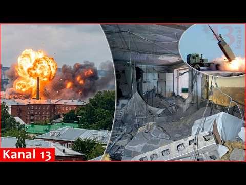 Footage of aftermath of Ukraine’s HIMARS strike on military electronic developer in Russia’s Rostov