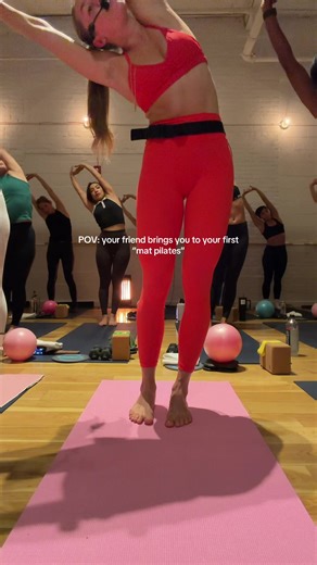 Mat Pilates Class That Friends Won't Forget