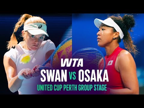 Naomi Osaka vs. Katie Swan | 2026 United Cup Group Stage | WTA Match Highlights