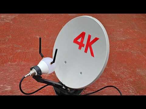 The Most Powerful DIY DTV Antenna from an Old LED Lamp