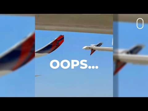 Delta Airbus A350 Winglet Wedged In Air Canada Boeing 777's Tail After LAX Collision