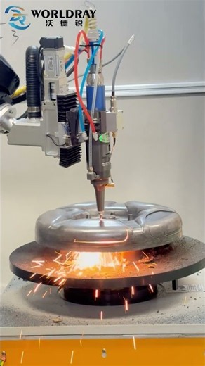 🚗 100% Real Test of FANUC Robot Laser Cutting for Automotive Wheels #3dlasercutting #fiberlaser